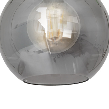 Lampa Sufitowa SOFIA SMOKED 1xE27 Milagro