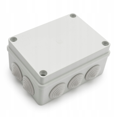 Puszka Instalacyjna Natynkowa Hermetyczna S-BOX 306 150x110x70 IP65 10 Dławików PAWBOL