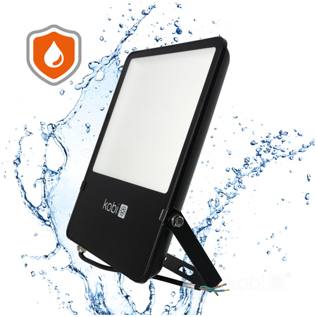 Naświetlacz LED Zewnętrzny Ogrodowy 200W 26000lm 4000K Neutralny 120° IP65 IK06 Czarny Seul Kobi
