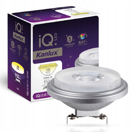 Żarówka LED G53 AR111 13W 950lm 2700K Ciepła 40° KANLUX