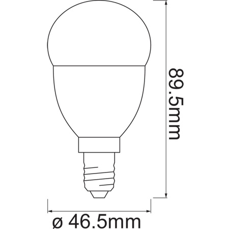 Żarówka LED E14 4.9W = 40W 470lm CCT Ściemnialna SMART+ WiFi Mini Bulb Ledvance