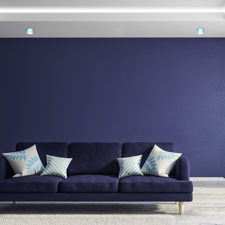 Lampa Sufitowa DIXIE Niebieska 1xGX53 Milagro