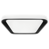 Plafon LED Lampa Sufitowa Natynkowa Czarny kwadratowy QUADRO 66W 50 cm CCT + Pilot Milagro