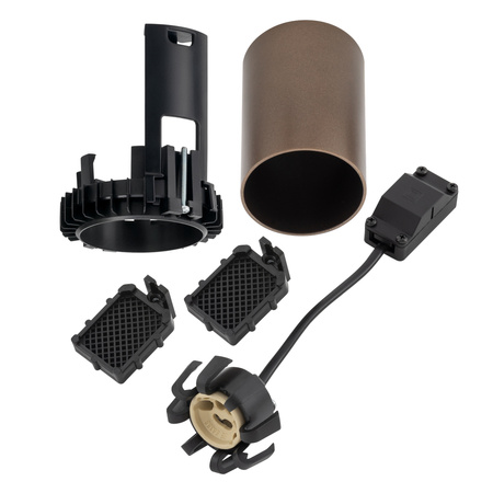 Oprawa Podtynkowa Sufitowa GU10 Brązowa MONO SLIDE TRIMLESS 10806 Nowodvorski