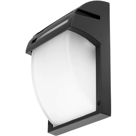 Lampa Ogrodowa Kinkiet Elewacyjny KALIO E27 IP54 Czarna