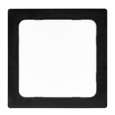 Panel LED Oprawa Sufitowa 12W 960lm 4000K Neutralny Natynkowy Kwadratowy Czarny Proma Masterled