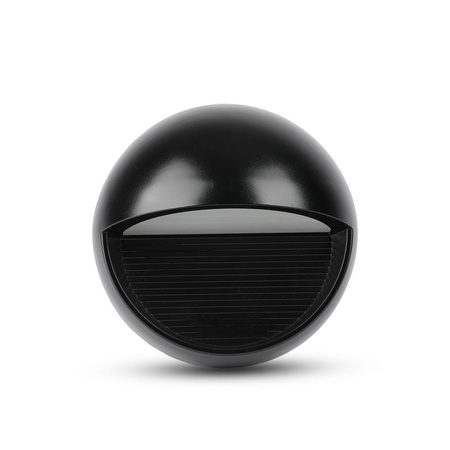 Oprawa Schodowa LED 3W 3000K Okrągła Czarna Steplight VT-1182 V-TAC