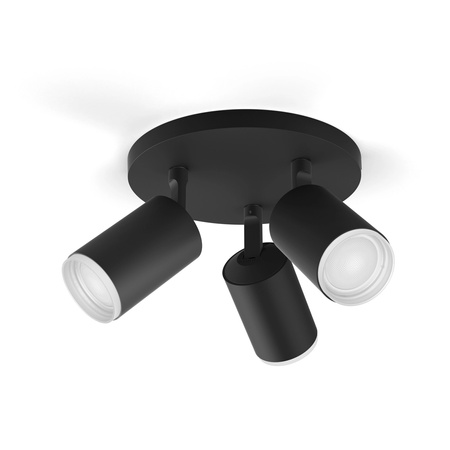 Lampa Sufitowa LED Reflektor 12.6W 1200lm IP20 White and Color Ambiance RGB + TW Biała Inteligentna SMART Zigbee Bluetooth Fugato Philips HUE