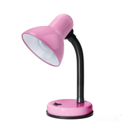 Lampka Biurkowa Oprawa Stołowa Regulowana E27 Różowa Śmieszek Kobi