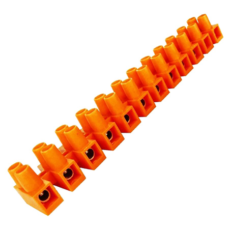 Złączka zaciskowa 12-TOROWA 25mm LISTWA INSTALACYJNA