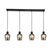 Lampa Wisząca Sufitowa E27 Czarny Matowy Vintage Florian Rabalux