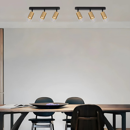 Kinkiet Spot Ricky Lampa Sufitowa Natynkowa 3xGU10 MILAGRO