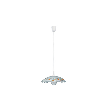 Lampa Wisząca Sufitowa Zwis E27 Biały Klasyczny Vino Rabalux