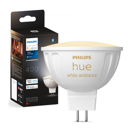 Żarówka LED MR16 5,1W CCT PHILIPS HUE White Ambiance Bluetooth Zigbee