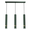 Lampa wisząca JOKER ZIELONY ZŁOTY 3 x GU10 MILAGRO Metal styl nowoczesny