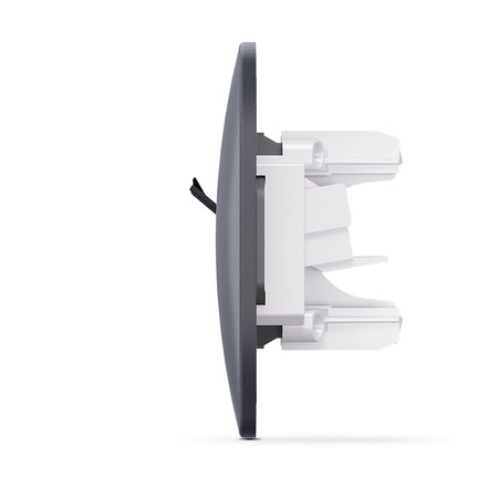 Gniazdo Pojedyncze Komputerowe RJ45 Natynkowe Czarne BINERA VIDEX