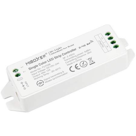 Kontroler Sterownik taśm LED MONO 12/24V 12A Mi-Light Wi-Fi - FUT036M