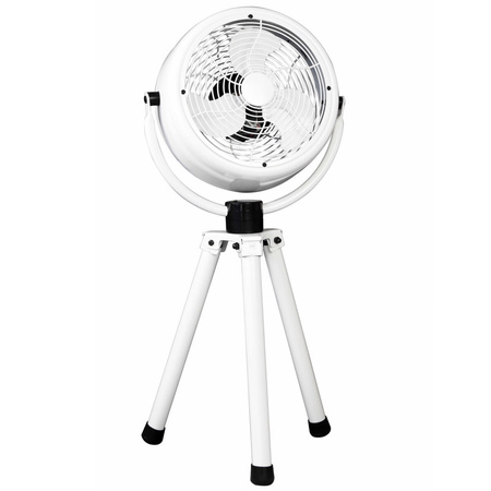 Cyrkulator powietrza podłogowy WENTYLATOR WIATRAK 50W Biały