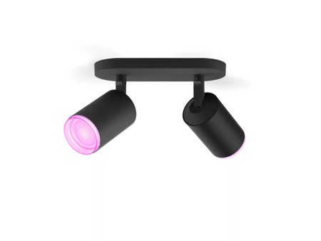 Philips HUE White and Color Ambiance Lampa Fugato 2x4,2W Bluetooth Zigbee