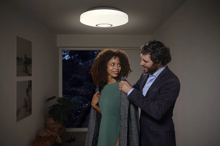 Plafon LED Lampa Sufitowa Oprawa Natynkowa 18W 1400lm CCT RGB Ściemnialna Okrągła Biały SMART+ WiFi Kite Ledvance