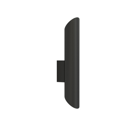 Kinkiet Ścienny Lampa Natynkowa 2x GU10 Czarna Nowoczesna EYE WALL CUT 7994 Nowodvorski