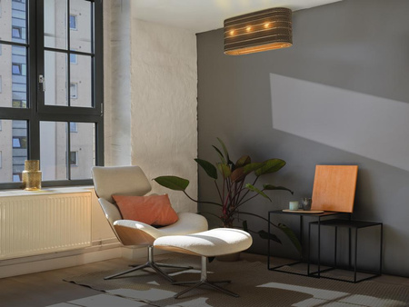 Lampa Sufitowa Dekoracyjna Natynkowa E27 Karton Brązowy Decor Ledvance