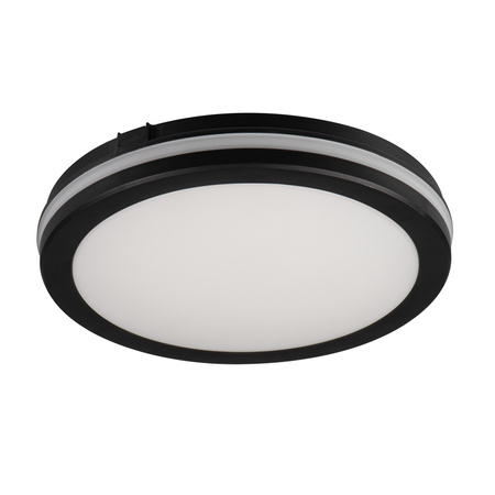 Plafon Led Sufitowy Lampa Ścienna Natynkowa CCT IP65 12W Czarna Kanlux