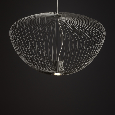 Lampa Sufitowa Wisząca GU10 Szara Nowoczesna PUMPKIN L 11251 Nowodvorski