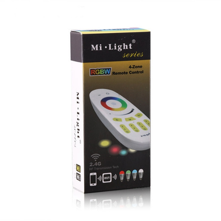 Pilot LED RGB RGB+W radiowy 4 STREFY Wi-Fi DOTYK Mi-Light - FUT096