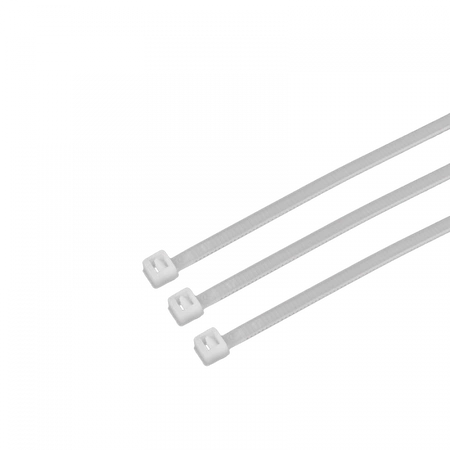 Opaski Zaciskowe Kablowe 3.6x400 mm Białe TRYTYTKI TRYTKI ZIPERKI OK-36400W .MORE 100 szt.