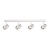 Lampa Sufitowa CINO 4xGU10 Biały Chrom Milagro