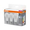3x Żarówka LED A60 B22d 8W = 60W 806lm 4000K Neutralna 150° BASE Osram