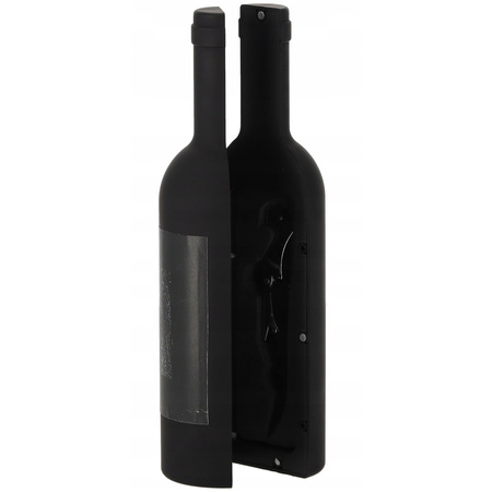 Komplet Akcesoriów do Wina w Kształcie Butelki Zestaw Prezentowy