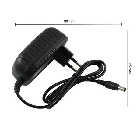 Zasilacz Wtyczkowy Impulsowy LED 12V 2A DC 2,1/5,5 24W