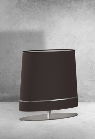 Lampa Stojąca Podłogowa BOOTES 1xE27 Brązowo-Srebrna Milagro