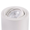 Oprawa Natynkowa HALOGENOWA Aluminiowa Biała SPOT TUBA 10cm do LED GU10 Bellalux