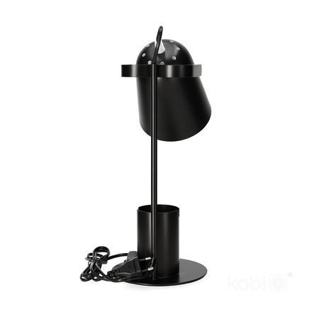 Lampka Biurkowa Oprawa Stołowa Regulowana E27 Czarna Rolig Kobi