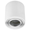 Oprawa Natynkowa HALOGENOWA Aluminiowa Chrom SPOT TUBA 8,4cm + Żarówka LED GU10 8W 3000K Lumiled
