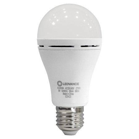 Żarówka LED Kulka E27 A60 8W = 60W 806lm 2700K Ciepła 180° Ledvance