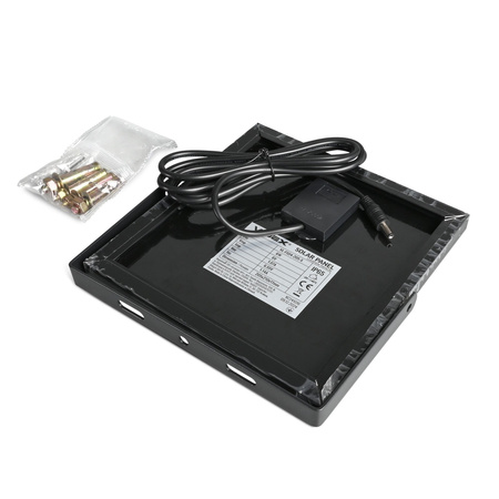 Naświetlacz Lampa Solarna z Czujnikiem 20W 1400lm 5000K Neutralna 90° 3.2V IP65 IK07 Natynkowy Szary VIDEX