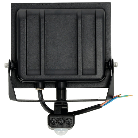 Naświetlacz LED Halogen 50W 4270lm 6500K IP65 Czarny Czujnik Ruchu MH Kobi