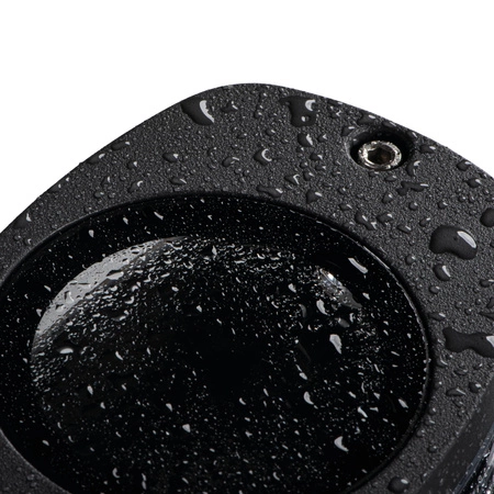 Kinkiet Ogrodowy Lampa Elewacyjna Zewnętrzna GU10 IP54 Natynkowa Czarna ZEVI Kanlux