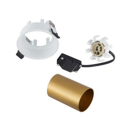 Oprawa Podtynkowa Sufitowa GU10 Złota MONO SLIDE 10798 Nowodvorski