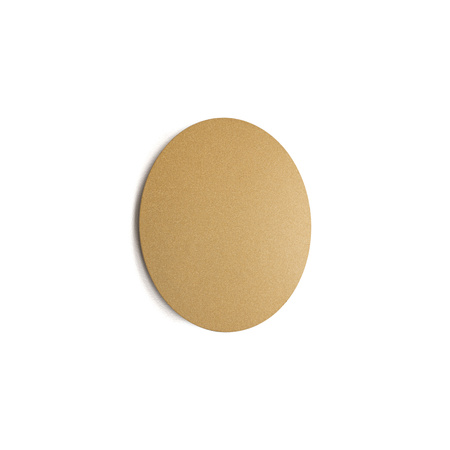 Kinkiet Ścienny Lampa Natynkowa LED 7W 60lm 3000K Ciepła Złota Nowoczesna RING LED S 10317 Nowodvorski