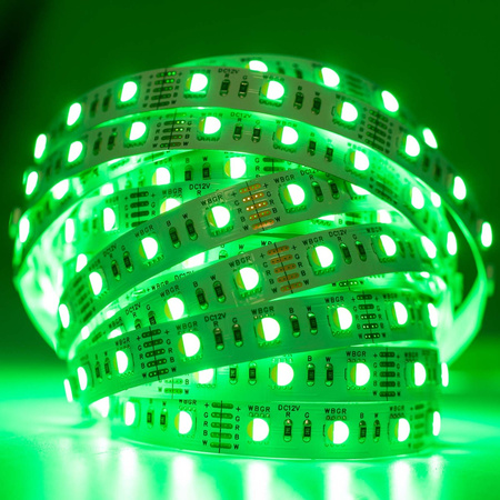 Taśma LED Pasek 12V 72W 300LED 5050 RGB + CB 12mm 5m