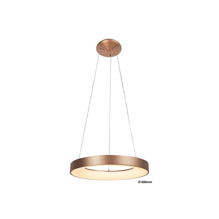 Lampa Wisząca Sufitowa LED 50W 3350lm 4000K Złoty Nowoczesny Carmella Rabalux