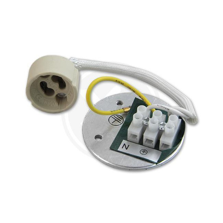 Oprawa LED Natynkowa HALOGENOWA Stała GU10 Okrągła Sufitowa Biała