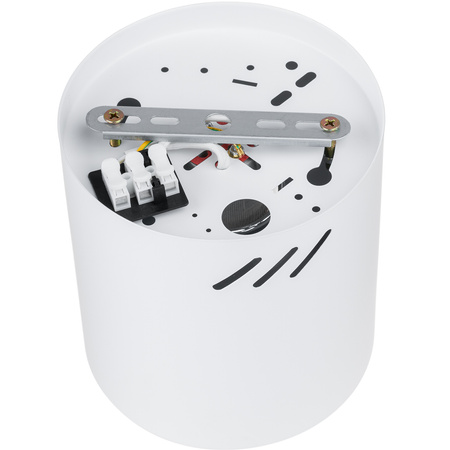 Oprawa Sufitowa Natynkowa Stała Okrągła APUS 13 Spot TUBA Biała E27