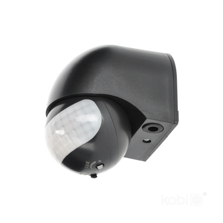 Czujnik Ruchu I Zmierzchu PIR LX40 180ST CZARNY KOBI