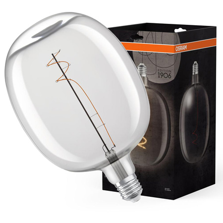Żarówka LED Dekoracyjna E27 4.8W = 30W 400lm 2700K Ciepła 320° Ściemnialna Vintage 1906 Osram